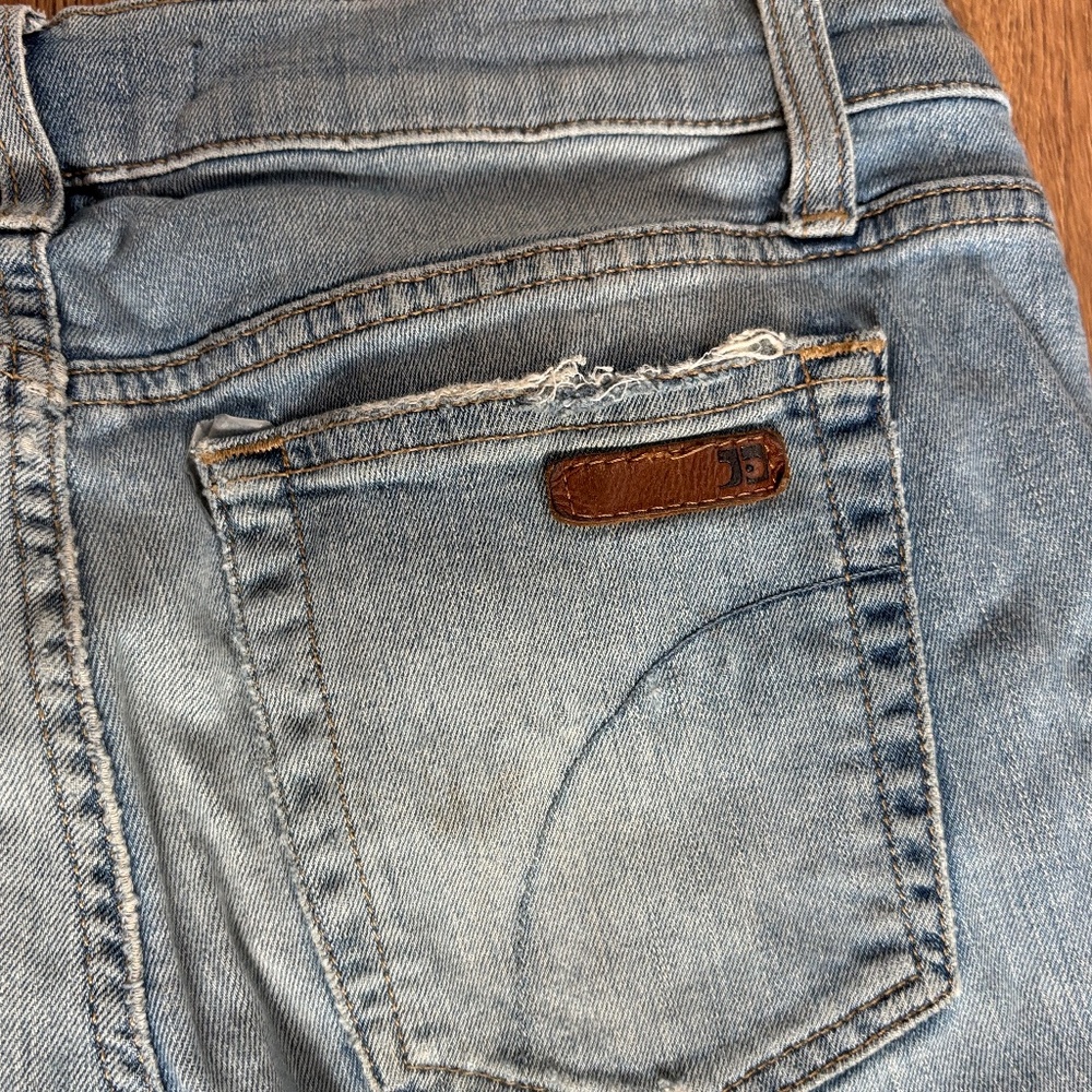 Joe's Jeans straight ankle jeans, size 28 - Picture 5 of 6